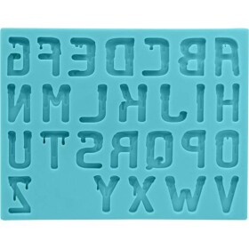 Silicone formička abeceda horor 15x11,5 cm - Cakesicq - Cakesicq
