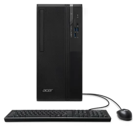 Acer Veriton VS2720G čierna / Stolný počítač / Intel Core i5-14400 2.5 GHz / 8GB DDR4 / 512GB SSD / DVDRW / Intel UHD 730 (DT.R1PEC.002)