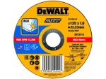 DeWalt DT43902 / Rezný kotúč na nerez kov / Priemer 125x22.2 mm / Šírka 1.0 mm (DT43902)