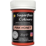Gélová farba pink honey pastelová 25 g - Sugarflair - Sugarflair