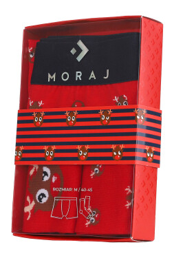 Moraj MBS1800-004 set farba:červená 2XL