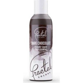 Airbrush farba tekutá Fractal - Dark Chocolate (100 ml) - dortis - dortis