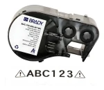 BRADY štítky pre M410, BMP41, M510, BMP51, BMP53, M511 / Štítky do tlačiarne / čierna tlač / biely podklad / 19 mm (M4C-750-595-WT-BK)