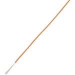 TRU COMPONENTS 1570178 opletenie / lanko, LiY, 1 x 0.14 mm², oranžová, 100 m; 1570178