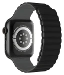 Devia Nature Silicone Magnetic čierna / Remienok pre Apple Watch / 40/41/42mm (6942297104396)