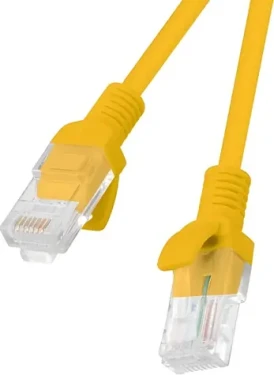 Lanberg CAT6 oranžová / Patch kábel / U/UTP / 0,25 m (PCU6-10CC-0025-O)