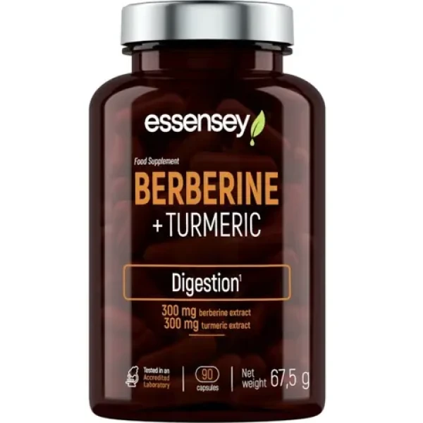 Trec Nutrition ESSENSEY Berberin + kurkuma - 90 kapsúl (5902114046668)