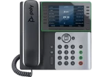 Poly Edge E550 čierna / IP Telefón / 48 liniek / 5" displej / BT / USB-C / WiFi / 2x RJ-45 / PoE (82M91AA)