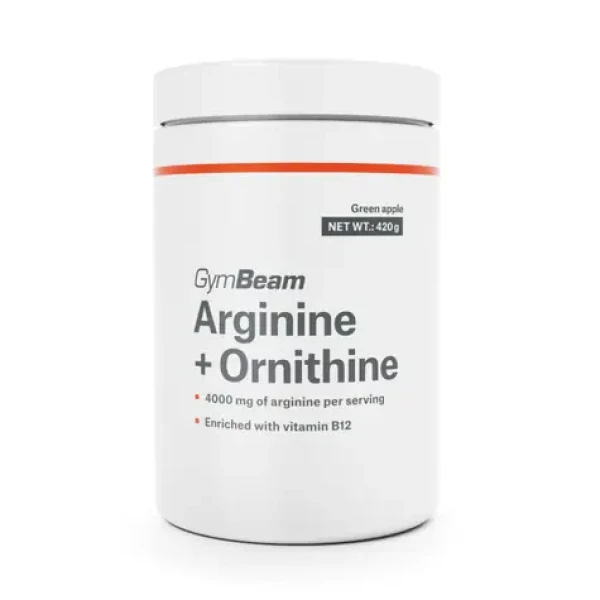 Arginín + Ornitín - GymBeam (mango marakuja, 420 g) (87307-2-mangomaracuja)