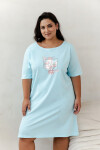 Taro Isla 3365 cr/r 4XL-6XL W25 dámske tričko tyrkysová 5XL