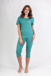 Regina 692 cr/r M-XL W25 dámske pyžamo zelená M