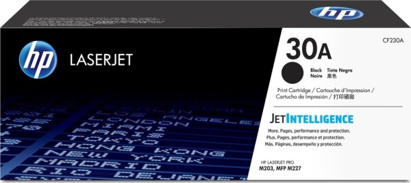 HP HP 30A Original LaserJet Toneris Cartridge Juodas