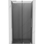 MEXEN/S - Velar L posuvné sprchové dvere 90, grafit, chróm 871-090-003-41-01