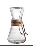 Chemex Classic CM-1C / Kanvica na kávu / sklo / 3 šálky / 450 ml (CM-1C)