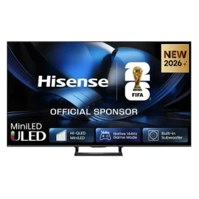 55" Hisense 55U7SE čierna / Televízia / QLED / 4K UHD / HDMI / Wi-Fi / 40W repro (55U7SE)
