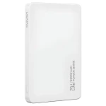 USAMS US-CD231 biela / Powerbanka / Bezdrôtové nabíjanie / 20 W PD / 5000 mAh (5KCD23103)