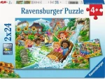 Ravensburger 120042587 Zábavný park 2x24 dielikov