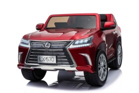 Mamido Detské elektrické autíčko Lexus LX 570 lakované červené