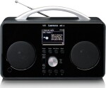 Lenco PIR-645BK / FM amp; Internet amp; DAB+ rádio / 2x3W / AUX / 3.5mm jack / Bluetooth / Wi-Fi (PIR645BL)