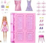 Mattel Barbie Šatník snov Garderoba 3.0 s bábikou HXD58