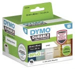 Dymo Odolné štítky 25x89 mm biele / Štítky / polypropylén / vodeodolné / 350 ks (2112285)