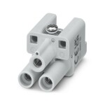 Weidmüller 3100750000 pripojovacia sada RockStar® HDC HQ 2 axiálne skrutkové pripojenie 1 ks; 3100750000