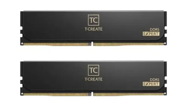 TeamGroup T-Create Expert 32GB (2x16GB) 6000MHz čierna / DDR5 / CL30 / DIMM / 1.35V (CTCED532G6000HC30DC01)