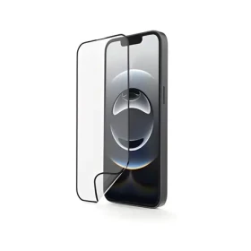 HAMA Super Hybrid / Ochranné sklo na displej / Apple iPhone 13/14/16e/17e / 0,22 mm / D3O (00222738)