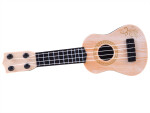 Mamido Detská mini gitara ukulele 25 cm červená