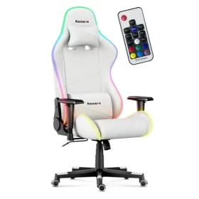 Huzaro Force 6.2 RGB biela / Herná stolička / nastaviteľná / nosnosť až 140 kg / látka sieťovina (HZ-FORCE 6.2 WHITE RGB)