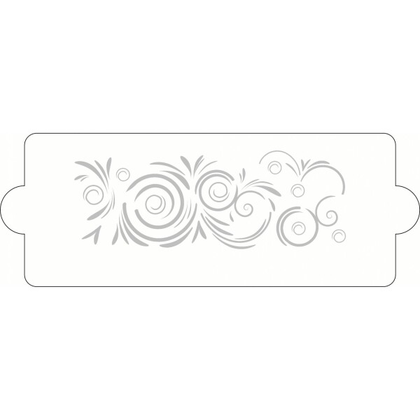Stencil na tortu 34x12 cm vír - Martellato - Martellato