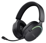 Trust GXT 491 Fayzo čierna / Herné slúchadlá / mikrofón / Bluetooth / USB-C / 3,5 mm jack / RGB (24901)