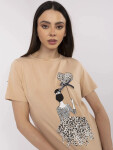 Blúzka CLM BZ 1702.89 camel S