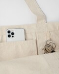 Vilgain Bavlnená cestovná taška – Natural White 30 l