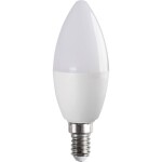 Kanlux LED žiarovka S C37 4,9W E14 RGBCCT, E14, 4.9 W, chladná biela, RGB, teplá biela, biela, třída F (A - G), 33644; 33644