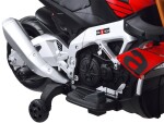 Mamido Detská elektrická motorka Aprilia Tuono V4 čierna