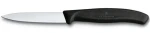 VICTORINOX Swiss Classic Kuchynský nôž čierna / Dĺžka čepele 8 cm (6.03)