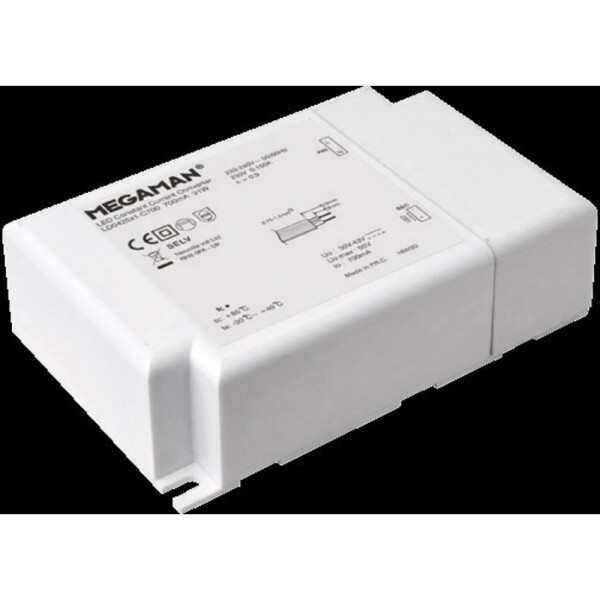 Megaman LD0425x1-C700 LED driver konštantný prúd 31 W 0.7 A 30 - 43 V/DC bez možnosti stmievania; MM56015
