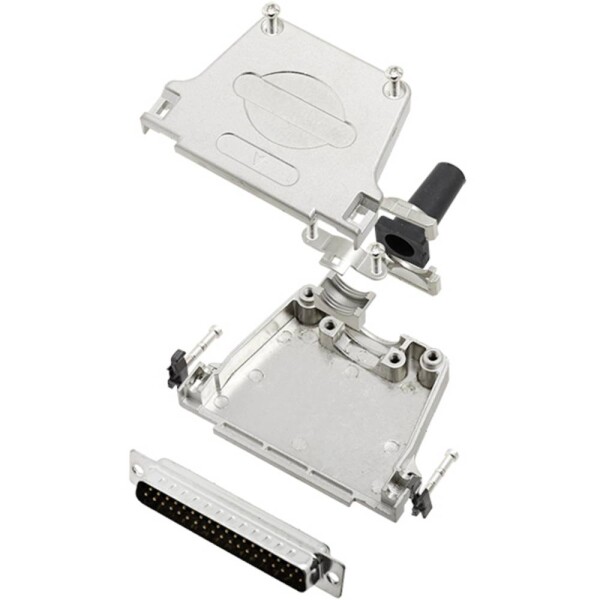 TRU COMPONENTS TCDTZF37DMPK 7709224 sada D-SUB kolíkové lišty 180 ° Pólov: 37 spájkovaný 1 ks; 7709224