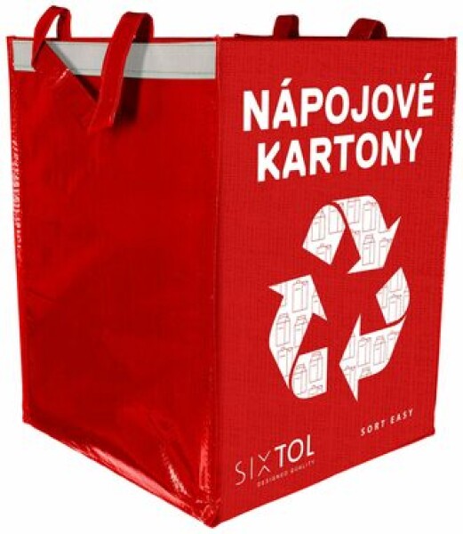 SIXTOL SORT Easy CARTON 36l / Taška na triedený odpad / 30x30x40cm (SX4207)