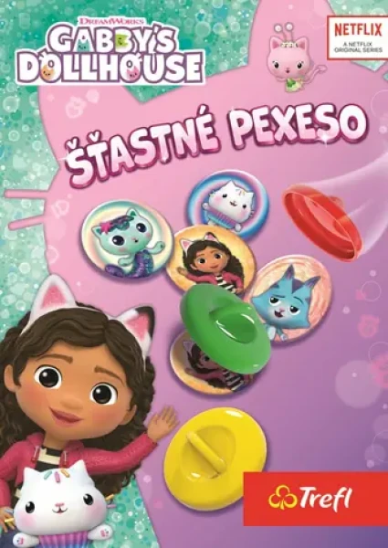 Trefl - Pexeso - Šťastné Pexeso Gábinin kúzelný domček