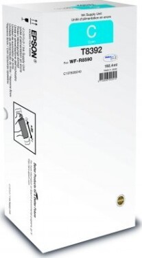 Epson originálny ink / Toner C13T83924N, T8392, XL, cyan, 192.4ml