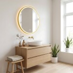REA - Zrkadlo LED 60cm MMJ HOM-02501