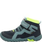 Detská celoročná barefoot obuv Superfit TRACE GTX Green/Yellow 1-006034-7000 - 28