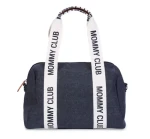 Childhome Prebaľovacia taška Mommy Club Signature Canvas Black (CWMCSCBL)
