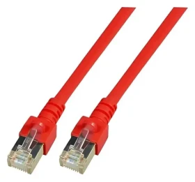 EFB Cat5e SF/UTP červená / Patch kábel / 20 m / RJ-45 / PVC / CCA (K5458.20)