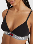 Dámska podprsenka LOGO UNDERBAND UNLINED TRIANGLE BRA UW0UW02721BDS čierna Tommy Hilfiger