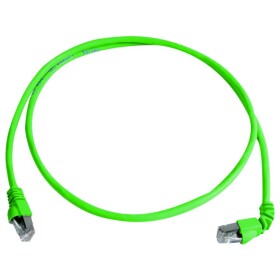 Telegärtner 100008850 RJ45 sieťové káble, prepojovacie káble CAT 6A S/FTP 7.5 m zelená samozhášavý, s priechodkou chrániacou proti zlomeniu 1 ks; 100008850