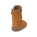 Detská zimná barefoot obuv TEX SUEDE Cognac, Froddo, G3160238-2, hnedá - 29