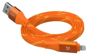 Adam Elements PeAk MF401 oranžová / Nabíjací a dátový kábel / 4 v 1 / Magnetický / 60W (ACBADMF401OR)